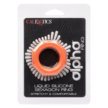 Load image into Gallery viewer, Alpha Liquid Silicone Sexagon Ring
