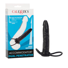 Load image into Gallery viewer, Accomodator Dual Penetrator Black
