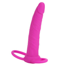 Load image into Gallery viewer, Love Riders Dual Penetrator Silicone Pink
