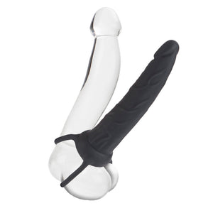 Love Riders Dual Penetrator Black Silicone