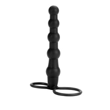 Load image into Gallery viewer, Love Rider Beaded Dual Penetrator Black
