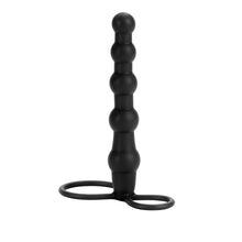 Load image into Gallery viewer, Love Rider Beaded Dual Penetrator Black
