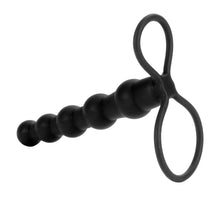 Load image into Gallery viewer, Love Rider Beaded Dual Penetrator Black
