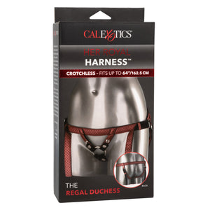 Her Royal Harness The Regal Duchess Red