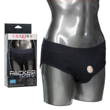 Load image into Gallery viewer, Packer Gear Black Brief Harness Xs/s
