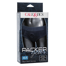 Load image into Gallery viewer, Packer Gear Black Brief Harness Xs/s
