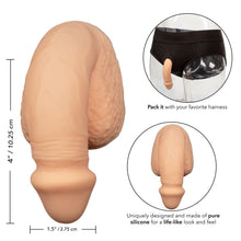 Load image into Gallery viewer, Packer Gear 4in Silicone Penis Ivory
