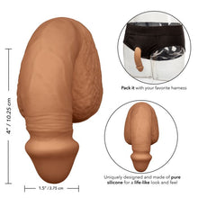 Load image into Gallery viewer, Packer Gear 4in Silicone Penis Tan
