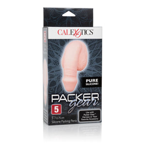 Packer Gear 5in Silicone Penis Ivory