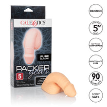 Load image into Gallery viewer, Packer Gear 5in Silicone Penis Ivory
