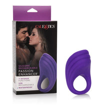 Load image into Gallery viewer, Passion Enhancer Silicone Rechargeable Purple
