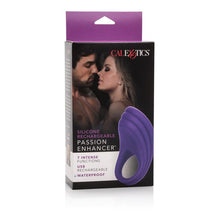 Load image into Gallery viewer, Passion Enhancer Silicone Rechargeable Purple
