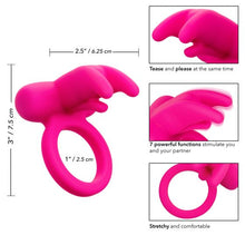 Load image into Gallery viewer, Silicone Rechargeable Triple Clit Flicker
