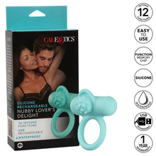 Load image into Gallery viewer, Silicone Rechargeable Nubby Lover&#39;s Delight
