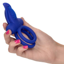 Load image into Gallery viewer, Silicone Rechargeable Dual Pleaser Enhancer
