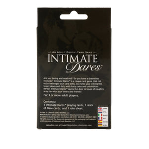 Intimate Dare Game