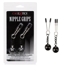 Load image into Gallery viewer, Nipple Grips Weighted Tweezer Nipple Clamps
