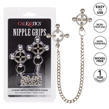 Load image into Gallery viewer, Nipple Grips 4-point Nipple Press W/ Chain
