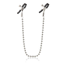 Load image into Gallery viewer, Nipple Play Nipple Clamps Silver Beaded
