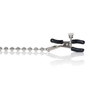 Nipple Play Nipple Clamps Silver Beaded