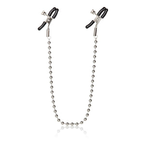 Nipple Play Nipple Clamps Silver Beaded