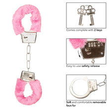 Load image into Gallery viewer, Playful Furry Cuffs Pink
