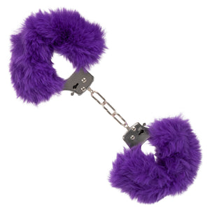 Ultra Fluffy Furry Cuffs Purple