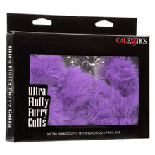 Load image into Gallery viewer, Ultra Fluffy Furry Cuffs Purple
