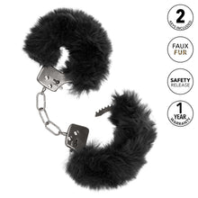 Load image into Gallery viewer, Ultra Fluffy Furry Cuffs Black
