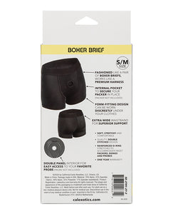 Boundless Boxer Brief S/m Harness Black