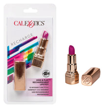 Load image into Gallery viewer, Hide &amp; Play Rechargeable Lipstick Purple
