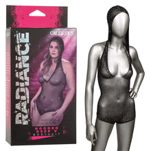 Load image into Gallery viewer, Radiance Plus Size Hooded Deep V Body Suit
