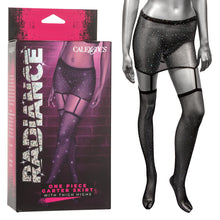 Load image into Gallery viewer, Radiance 1pc Garter Skirt W/ Thigh Highs
