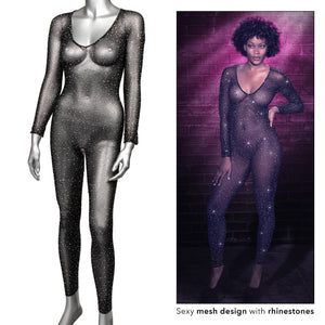 Radiance Crotchless Full Bodysuit