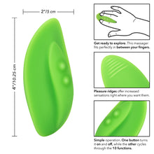 Load image into Gallery viewer, Mini Marvels Marvelous Teaser Vibrator Green
