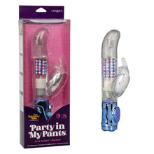 Load image into Gallery viewer, Naughty Bits Party In My Pants Jack Rabbit Vibrator
