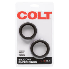 Load image into Gallery viewer, Silicone Super Rings Black
