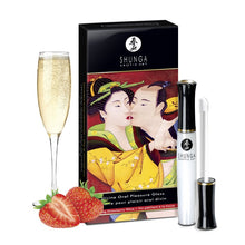 Load image into Gallery viewer, Divine Oral Pleasures Lipgloss Sparkling Strawberry Wine 1 Oz
