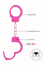 Load image into Gallery viewer, Beginner&#39;s Handcuffs Pink
