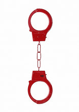 Load image into Gallery viewer, Beginner&#39;s Handcuffs Red
