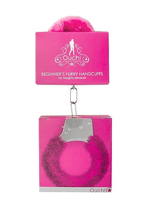 Beginner's Handcuffs Furry Pink