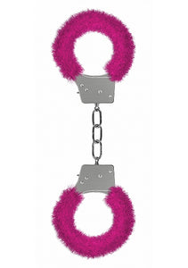 Beginner's Handcuffs Furry Pink