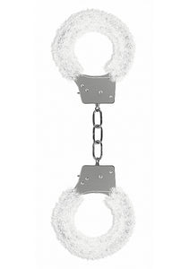 Beginner's Handcuffs Furry White