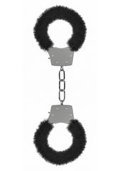 Pleasure Handcuffs Furry Black