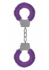 Pleasure Handcuffs Furry Purple