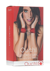 Velcro Cuffs Red