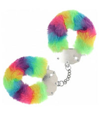 Ouch! Heavy Duty Fluffy Handcuffs - Multicolor 1