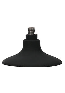 (wd) Interchangeable Butt Plug Pointed Large Black