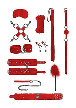 Load image into Gallery viewer, Intermediate Bondage Kit Red
