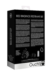 Bed Bindings Restraint Kit Black